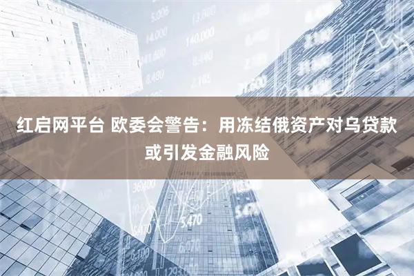 红启网平台 欧委会警告：用冻结俄资产对乌贷款或引发金融风险